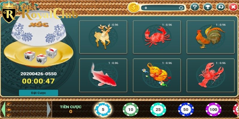 Lựa chọn game bầu cua đa dạng phong phú