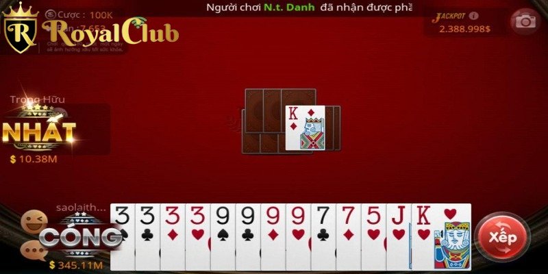 Luật chơi khi bắt đầu