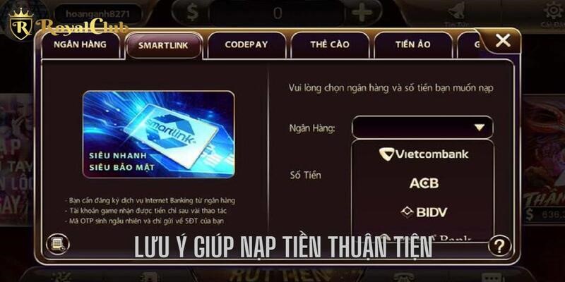 Ghi nhớ lưu ý quan trọng giúp người chơi thuận tiện hơn