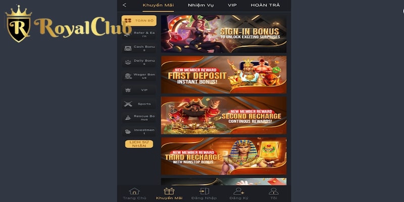 Nhiều hoạt động khuyến mãi hay tại cổng game online